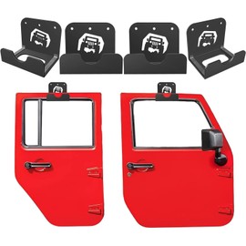 pnkmonkey 4 Tunnel Car Pattern Detachable Door for Jeep Hanger Wall Mount NO HARDWARE