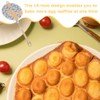 Cookie Presser,Walnut Cookie Baking Pan,Wood Handle Bakeware,Bakeware Mold,Egg Waffle Machine
