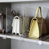 6 Pack Shelf Divider for Closet Acrylic, Clear Purse Organizer