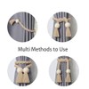 Magnetic Curtain Tiebacks, Cotton Hand Woven Window Curtain Holdback Tie