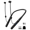 Air Tube Bluetooth Headphones with LED Battery Display,EMF Free Neckband