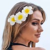 Zoestar Hawaii Plumeria - Horquillas para el pelo (3 unidades,