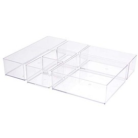 Panaroma Stores 6pc Acrylic Drawer Organiser