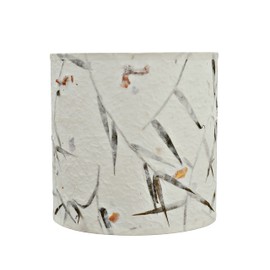 Aspen Creative 31223 Transitional Drum (Cylinder) Shaped Spider Construction Lamp Shade in Off White, 8" wide (8" x 8" x 8")
