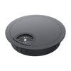 Skweawert Desk Grommet 2-1/8 Inch 53mm, Zinc Alloy Computer Desk