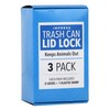 IMPRESA Trash Can Locks for Animals - 3 Pack, Keeps