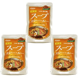 Cosmo Broiled Soup Curry Roo, Medium Spicy, 3.9 oz (110 g) x 3 Bags
