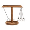 Out of the blue Wooden Drinking Game with Ring Throw,