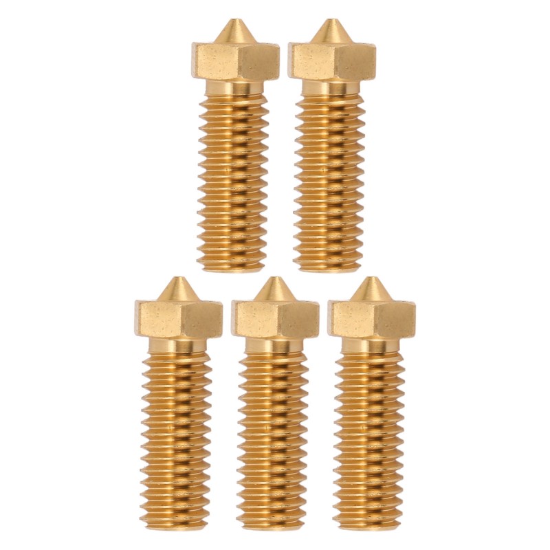 5pcs CHT V6 3D Printer Nozzle 3 Holes High Flow