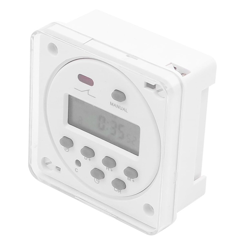 Sarini Digital LCD Power Supply Weekly Programmable Timer Relay Switch