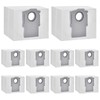 10 Pack Dust Bags for Roborock S8 Pro Ultra, S8+,