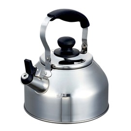 pa-ru金属 Whistling Wide Mouth Kettle 2.7l Induction Compatible Stainless Steel Daytona Plus HB – 7351
