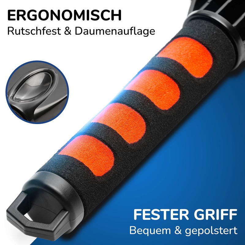 LYVANAS Eiskratzer Auto mit Handschuh TESTSIEGER 2023* - “Eismonster” Profi