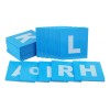 Letras De Papel De Lija Montessori, Material Didáctico
