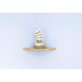 Core Products Corner Shelf Kit, Sanded Timber