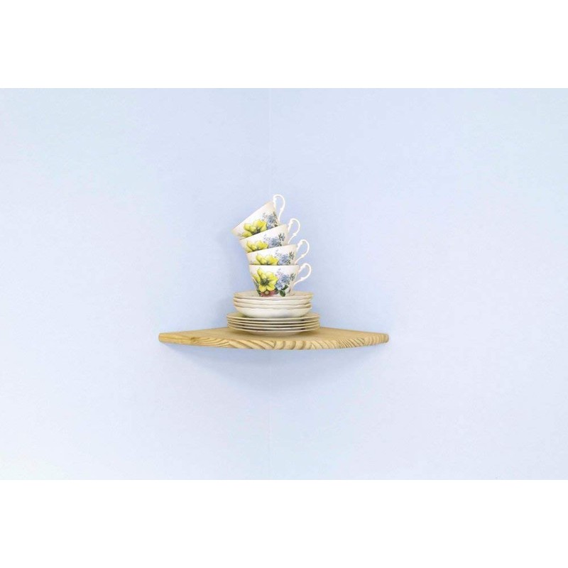 Core Products Corner Shelf Kit, Sanded Timber