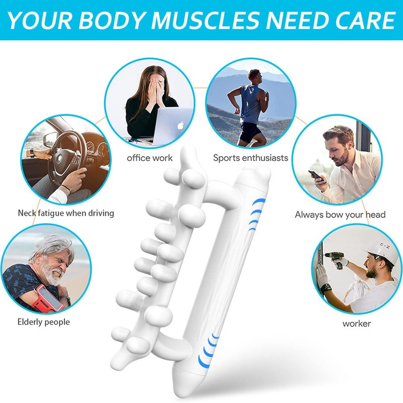 Fascia Massage Tool Myofascial Release & Alleviate Tension with Manual