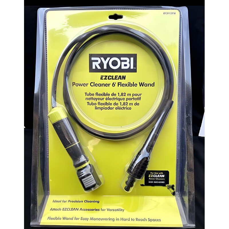 RYOBI EZCLEAN RY3112FW Power Cleaner 6' Flexible Wand w/ Quick