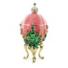 BestPysanky 1898 Lilies of The Valley Royal Imperial Easter Egg