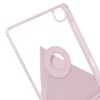 Vertical Keyboard Case Multi Angle Magnetic Clear Back Cover Detachable