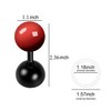 Car Push to Start Button Rocker, Car Ball-Shaped One-Touch Start