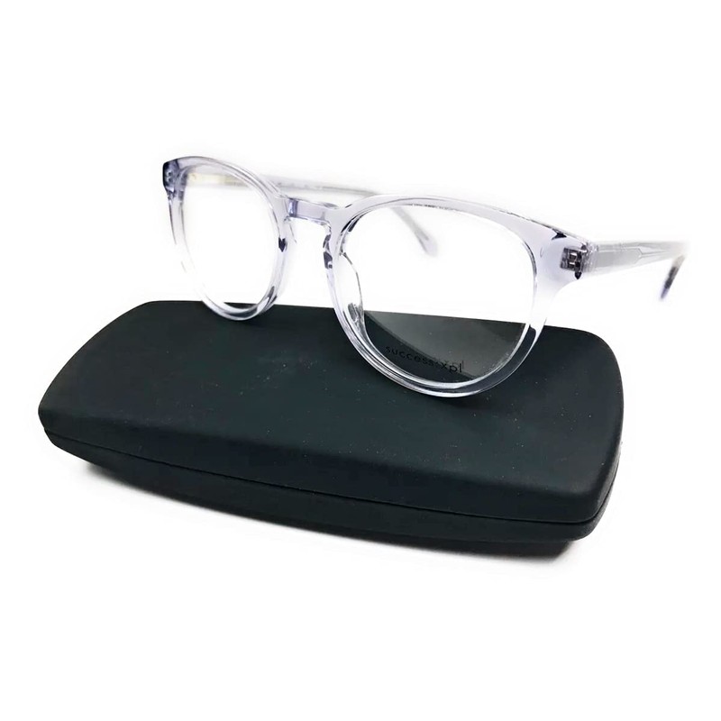 XPL New SUCCESS Crystal Lilac AKIKO Eyeglasses 49mm with Case