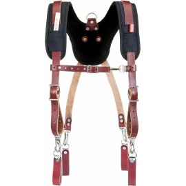 Occidental Leather 5055 Stronghold Suspension System Comfort Padded Suspenders