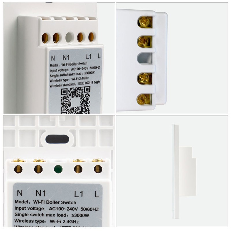 WiFi Boiler Water Heater Switch US Style Horizontal Version Remote
