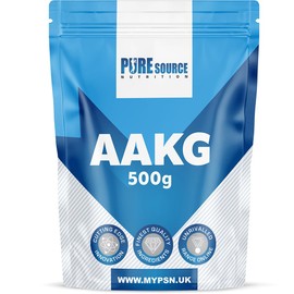 AAKG Arginine Alpha Ketoglutarate (AAKG) Powder Pump Energy Nitric Oxide Cell Volumiser Powder for Non-Stimulant Muscle Pump Supplement (500g)