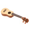 16 Inch Ukulele Solid Spruce Wood 4 String Ukulele Mini