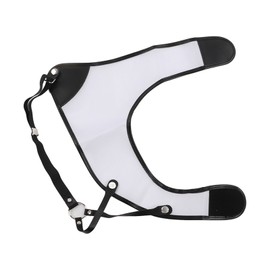 Adjustable Archery Chest Guard Breathable Archery Chest Protector for Outdoor Sport Shooting Breast ProtectionWhite