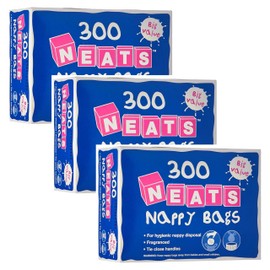 3 Pack Bundle - Neat Nappy Bags (3x 300 bags) A Hadco Bundle With 900 Nappy Bags Plus A Useful Small Hadco Flannel.
