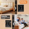 Lipshome Pocket Door Lock, Pocket Door Lock with Key, Pocket