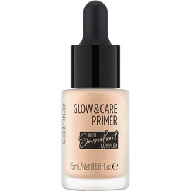 Catrice Glow & Care Primer, Foundation, No. 010 Skin Power, Nude, Brightening, Nourishing, Moisturising, Primer, Radiant, Alcohol-Free, Paraben-Free, Nanoparticle Free (15 ml)