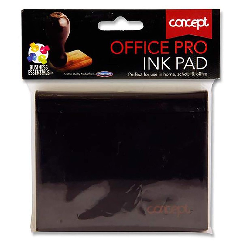 Premier Stationery Concept Ink Pad - Black Ink