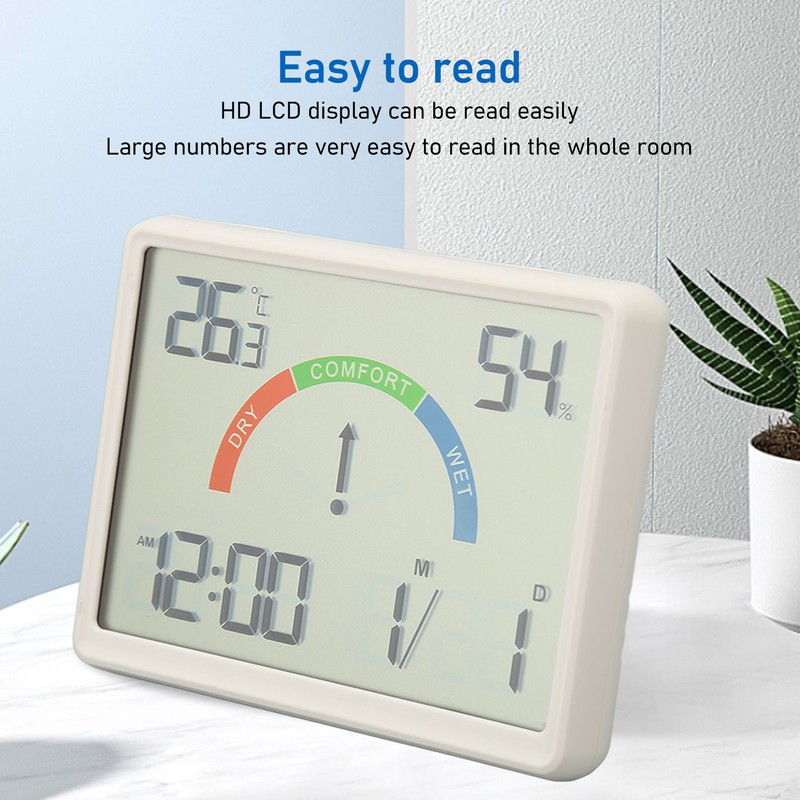 Digital Alarm Clock with Support Legs Large Numbers Magnetic Digital