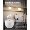 GOEBLESON Rechargeable Light Bulbs with Remote Control 2 Packs, Battery