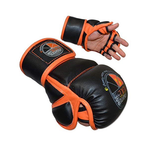 FightersJuice MMA Safety Sparring Training Gloves (Medium)