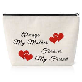 Mothers Day Gifts for Mum Makeup Bag Mum Gifts from Daughter Son Thank You Gifts for Mother Birthday Christmas Thanksgiving Gifts for Mom Appreciation Presents from Daughter Travel Makeup Bag