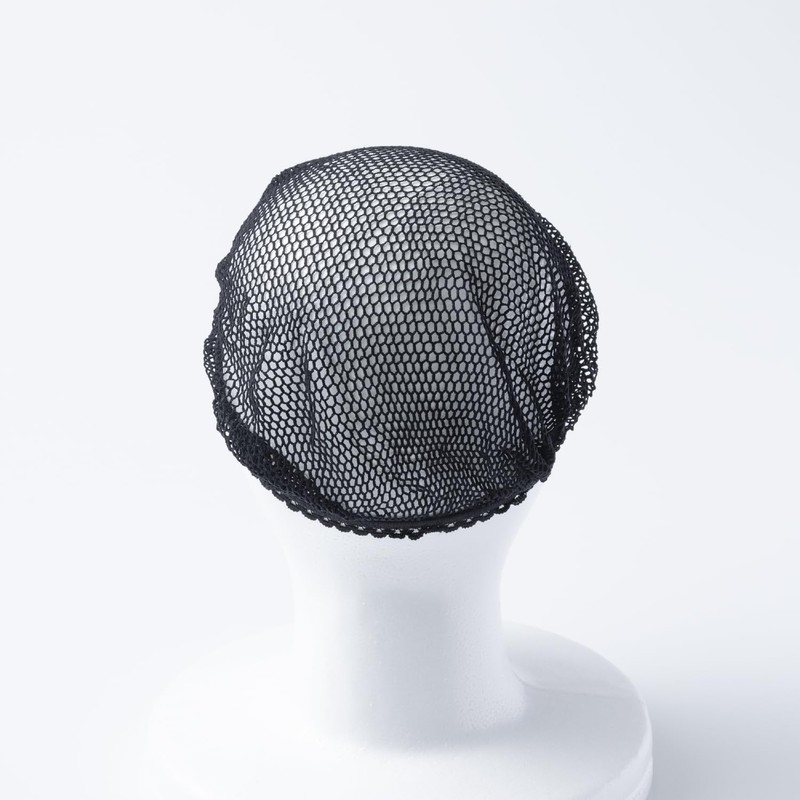 Kai Corporation Hair Goods Hair Net Black (with Ribbon) HA3045