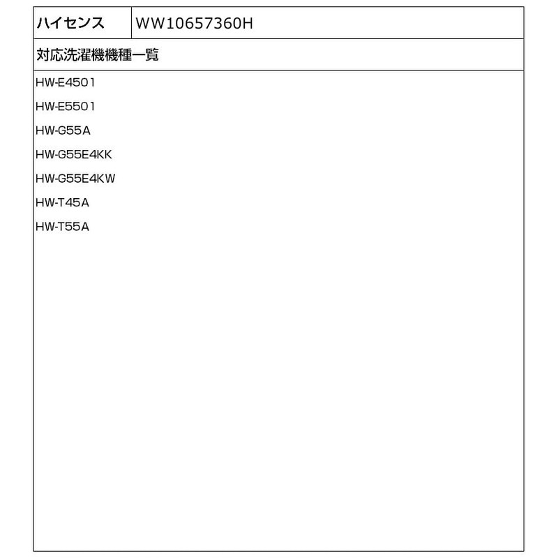 ELPA Washing Machine Lint Filter (LF-M03-2P) (Genuine Hisense / WW10657360)