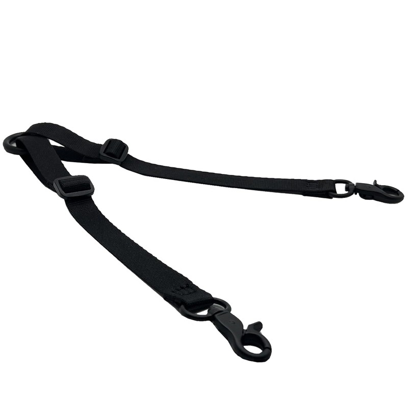 Double Headed Hook pet Safety Nylon 2-Way Coupler with Nickel-Plated
