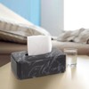 MOCHTERO Marble Pattern Tissue Box Cover,Rectangle Tissue Holders,for Bathrooms,Bedroom,Dinner Table,Office