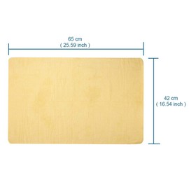 JSCARLIFE 26" x 17" - Premium Chamois Cloth for Car, Super Absorbent Chamois Cloth for Car, Cloth for Car, Car Drying, Chamois Car Drying Towel, Car Wash Towel (2pcs of Pack)