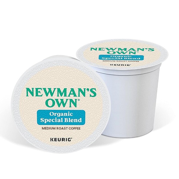 Newman's Own Special Blend Coffee, Medium Roast Coffee K-Cup Portion Pack for Keurig K-Cup Brewers (Pack of 80, net wt. 32.1 oz.)