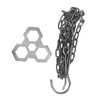 Campfire Grill Tripod Board Stainless Steel Campfire Support Plate with