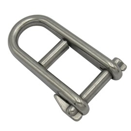 ROTA MARINE Stainless Steel 8mm Key Pin D Shackle with Bar