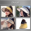 Buzz Selection CAP662 Women's Sun Visor Hat, Sporty, Casual, Running,