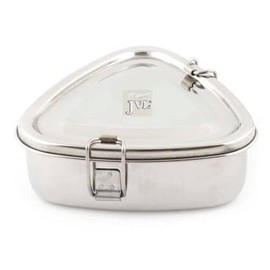 JVL Stainless Steel Single Layer Triangle Lunchbox - Small