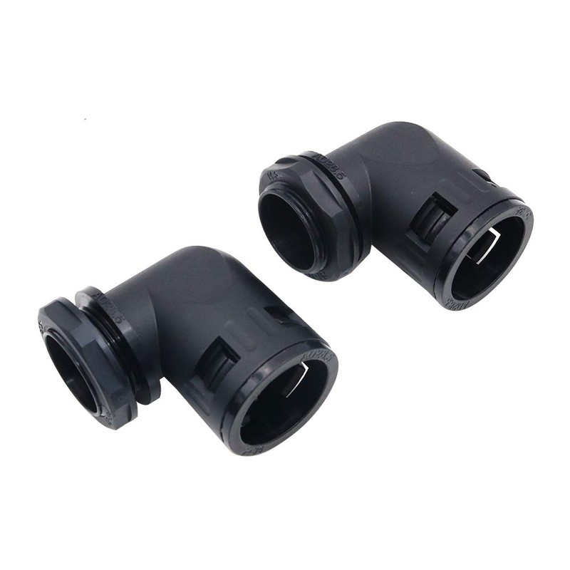 Namvo Corrugated Pipe Connector 90 Degree AD21.2 PG16 Pipe Hose